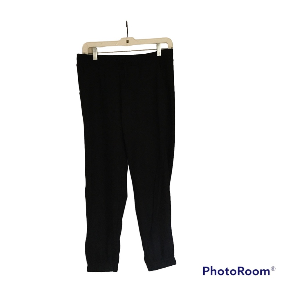 NWT Women’s St. John’s Bay Active Cozy Jogger Pants Size Petite Small in Black